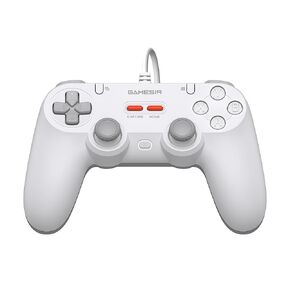 Gamesir Tegenaria Lite Wired Controller للكمبيوتر الشخصي ، معدل الاقتراع السلكي 1000 هرتز ، وأصحاب التحكم في القاعة ، و 2 أزرار قابلة للتطبيق ، والاهتزاز المزدوج ، وتوربو ، وحدات تحكم ألعاب الكمبيوتر في البخار/Android/iOS/Switch (رمادي)