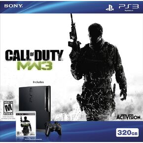 Playstation 3 320GB HW Bundle - Call of Duty: Modern Warfare 3 (Renewed)