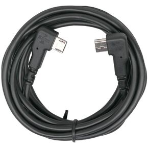 6 Foot Replacement Cable for The SiriusXM Satellite Radio Roady BT Display Unit, The Cable has 2 Right Angle Connectors on Each End (Cable Only)