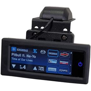 Satellite Radio Motorcycle Installation Kit with Sirius XM Commander Touch Receiver, Water Resistant Case, RAM Mount Adapter and Mounts