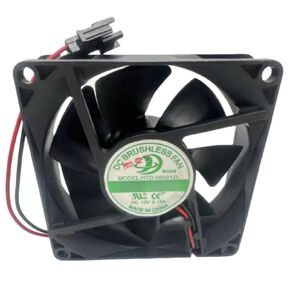 HTD-080S12L Fan 8CM for 12V 0.15A 8025 80X80X25MM 2-Wire Cooling Fan