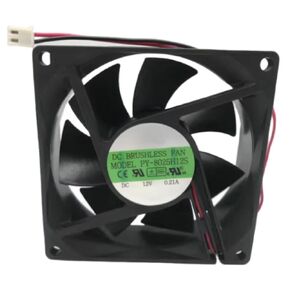 PY-8025H12S Fan 8CM for 12V 0.21A 8025 80X80X25MM 2-Wire Cooling Fan