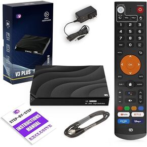 vSee V3 2025 Plus USB Storage Kit - 64GB Internal Flash Drive, 8K-Compatible Cable, Smart Control, and Setup Guide (Easy Setup, USA Support, 1 Year Warranty)
