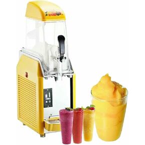 Commercial Slush Machine, Margarita Drink Machine, Stainless Steel Drink Machine with Constant Temperature Control, Fruit Beverage Iced Tea Juice Machine