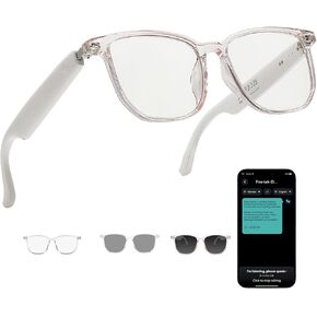 Ai Traslation Glasses for Women 138 Languages Color-Change Lens with Chat GPT Smart Glasses Bluetooth 5.4 with Speaker for Men
