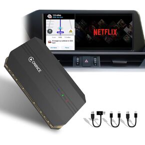 Magic Box 3.0 Pro – Snapdragon 6125 Octa-Core, HDMI & Dual Display | Supports 4G SIM Card | Stream Netflix, Disney+, YouTube, Prime Video | Wireless CarPlay & Android Auto | for Wired CarPlay Cars