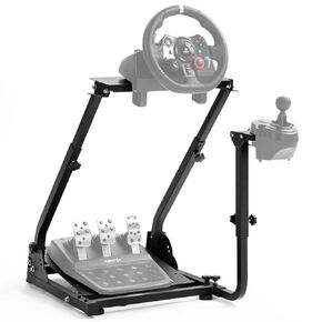 Marada Racing Wheel Stand Fit for Logitech G920 G29 G923 Thrustmaster T300 ، SHIFTER MOUNT قابلة للطي قابلة للطي محاكاة ألعاب محاكاة ، لا تشمل عجلة العجلات
