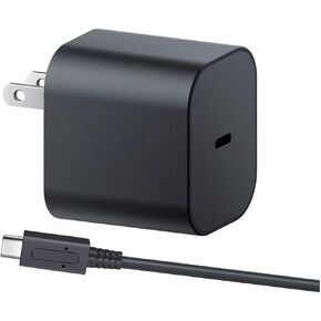 Switch 2 Charger - 20V 3A 60W Replacement Fast Charging Power Adapter Accessories with 5FT USB C Cable, Original IC Module for Switch OLED, Lite, Steam Deck