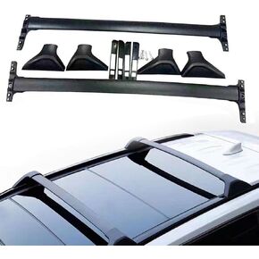 2PCS Black Roof Bars Cross Bar Fits for BZ4X 2019 2020 2021 2022 2023 2024 Roof Carrier Rails Cargo Bars(only Installed on Original roof Rack)
