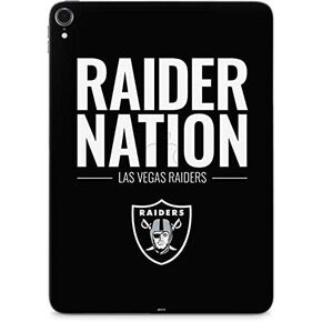 Skinit Decal Tablet Skin Compatible with iPad Pro 11in M4 (2024) - Officially Licensed NFL Las Vegas Raiders Team Motto Design