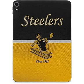 Skinit Decal Tablet Skin Compatible with iPad Pro 11in M4 (2024) - Officially Licensed NFL Pittsburgh Steelers Vintage Design