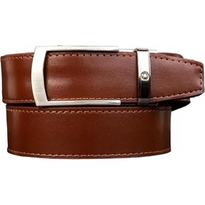 Men's Belt, Nexbelt EDC Bond CCW Brown Leather Gun Tactical Ratchet Belt for Concealed Carry