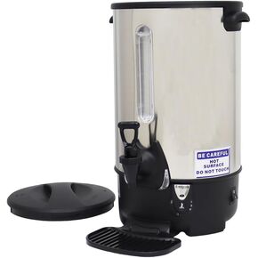 11.6L Combination Water Boiler Commercial Electric Boiling Bucket Stainless Steel Hot Water Dispenser Hot Water Boiler for Coffee Shops Milk Tea Shops Restaurants