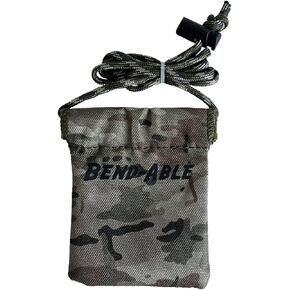 Reed Quiver Pouch – Holds 12+ Diaphragm Mouth Calls for Elk, Turkey & Coyote Hunting | Quick-Access Squeeze Design | Multicam Front | Breathable Mesh Back | Lanyard Included
