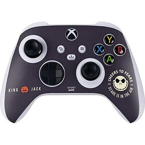 Skinit Decal Gaming Skin Compatible with Xbox Series S Controller - Officially Licensed Disney The Nightmare Before Christmas Character Pattern Print Design