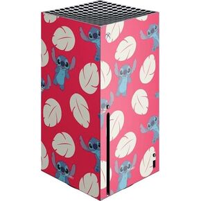 Skinit Decal Gaming Skin Compatible with Xbox Series X Console - Officially Licensed Disney Lilo and Stitch Character Pattern Design