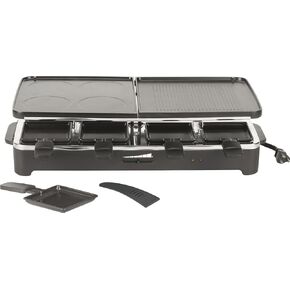 Trudeau 0539331 Fiesta Raclette/Reversable Set, Black
