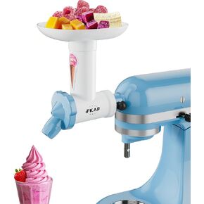Dairy Free Ice Cream Maker Attachment for KitchenAid Stand Mixer, Natural Frozen Dessert and Yogurt Maker, Gelato Sorbet Maker, Frozen Fruit Ice Cream Maker, Dishwasher Safe