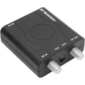 HDMI RF Modulator Adapter, Support NTSC Format Output, 1080P PLL Control VHF Working Frequency, RF Modulator HDMI 1.4 Coaxial Converter