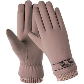 Winter Women Touchscreen Gloves Thermal Fleece Lined Guantes Full Fingerwindproof gloves