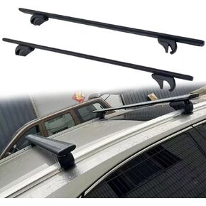 2pcs Fits for 2017-2024 Jeep Compass Cross Bar Roof Rail Rack Crossbar Crossbars