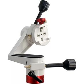 Altazimuth Telescope Mount, Alt-az Reflector Telescope Equatorial Mount, 3/8" Thread for Tripod Telescopes for Adults Astronomy, Coarse & Fine Adjustment, 22LBS Capacity