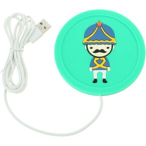 Cartoon USB Coffee Warmer Cup Pad Resin Bubble Remover Mold Heating Silicone Mat Heater for Resin Curing Tools