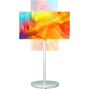 Rechargeable Televisor Portable 24-Inch, 8GB RAM + 128GB Storage Portable TV, Height-Adjustable Stand Mobile TV