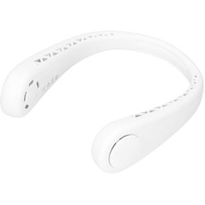 Neck‑Hanging Fan, Mini Free Bladeless Fan Micro-USB with ABS ， PC 5V/1A