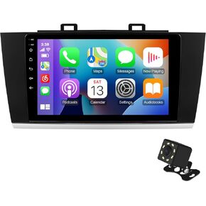 9 Inch IPS Touchscreen Android 13 Car Stereo for Subaru Outback Legacy 2015-2018 with Wireless CarPlay & Android Auto 2+32GB Car Radio, Support WiFi 6, Bluetooth 5.4, FM, Backup Camera, SWC