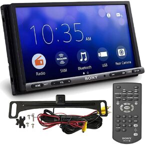 Sony Xav-Ax3200 Car Stereo Bundle's Safe Driver W/ ACAM4. Apple Carplay & Android Auto 6.95 "2-Din Head ، Siriusxm Ready Multimedia Receiver و Bluetooth بدون اتصال ودفق