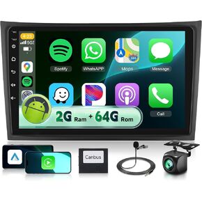 2G+64G Android 13 Car Stereo for Volvo XC90 2004-2013 مع DSP/Wireless Carplay/Android Auto ، Sellrich 10 inch reco tonch with gps wifi bluetooth fm/rds camera النسخ الاحتياطي