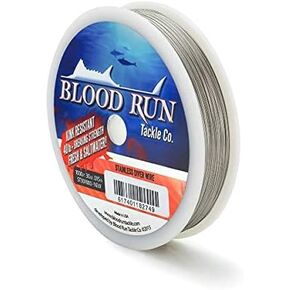 Blood Run Fishing 30LB Test 1000' Seven Strand Stainless Fishing Trolling Wire