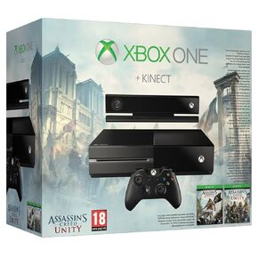 Refurbished Xbox One 500GB Console Kinect Assassin's Creed: Unity Bundle