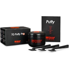 Thermal Grizzly TG Putty Pro - 100 Gram - High-Performance Electrically Non-Conductive Thermal Putty for GPU and PCB Applications
