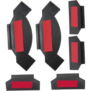 Brackets Set for Automotive and Electronic Applications, Hue Light Strip Brackets Kit, Long-Wearing Led Strip Mounting Clips Holder Set Compatible for Philipss 55 inch 65 inch 75 inch - Black