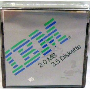 IBM 3.5-inch Floppy Disk Pack, 2 MB, Grey, 10 Count