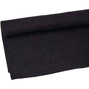 Absolute 120" X 48" Black Car PA DJ Speaker Box Upholstery Liner Carpet