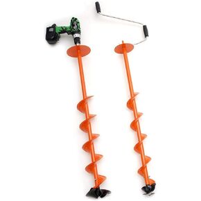 NILS Convertible 8" Hand Auger for Cordless Drills