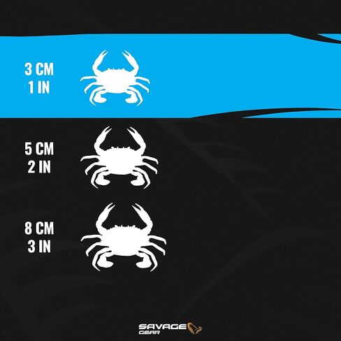Savage Gear TPE 3D Crab Fishing Bait, 1 oz, Blue Crab, Durable TPE Composition, Fast Sinking, Lifelike Bouncing Action in Saudi Arabia