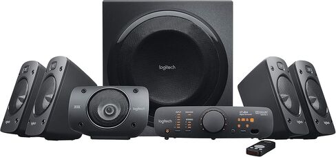 Logitech Z906 5.1 نظام مكبر الصوت المحيطي - THX ، Dolby Digital و DTS Digital (متجدد) in Kuwait