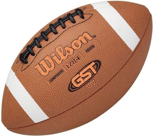 Wilson GST Composite Football - Junior Size, Tan in Saudi Arabia