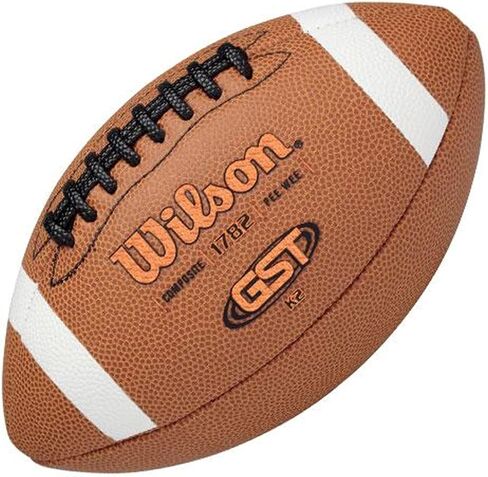 Wilson GST Composite Football - Junior Size, Tan in Saudi Arabia