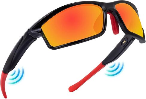 SKYWAY Polarized Sports Sunglasses Smart Bluetooth Wireless Audio UV Protection for Outdoor Sports Glasses Unisex Design in Saudi Arabia