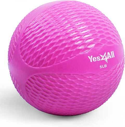 Yes4All Soft Weighted Toning Ball Smooth 2lb Blue in Saudi Arabia