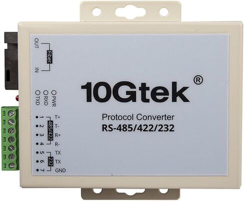 Serial RS485/RS422/RS232 إلى محول الوسائط البصرية الألياف ، خادم جهاز تحويل بيانات الاتصال التسلسلي ، SM BIDI SC 1310NM 20km ، سلسلة ديزي أو حلقة زائدة in Kuwait