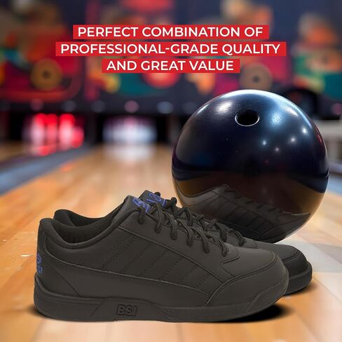 BSI Products Boys' Bowling Shoes Black, 3 in Saudi Arabia