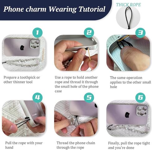 Beaded Phone Charm Y2K Kawaii Handmade Acrylic Phone Lanyard Wrist Strap for Camera Bag Airpods Keychain Charm Gold and White Pearls in Saudi Arabia