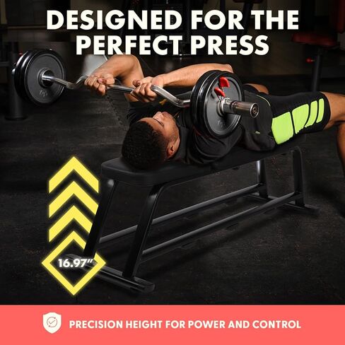 SQUATZ Apollo Board Gym، مقعد مسطح للوزن - مقعد تمرين متعدد الأغراض لجهاز Apollo Board، قابل للتعديل من 94 إلى 180 درجة مع 5 مستويات، مجموعة واسعة من التطبيقات، معدات الصالة الرياضية المنزلية in Kuwait