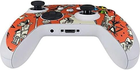 Skinit Decal Gaming Skin Compatible with Xbox Series S Controller - Officially Licensed Disney The Nightmare Before Christmas Character Pattern Print Design in Saudi Arabia